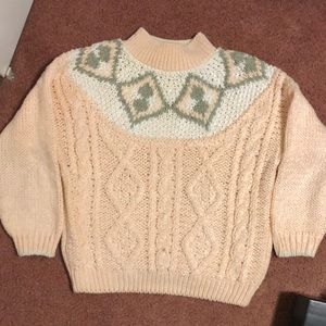 Beautiful Vintage Margules Warm Peach 🥳HP🥳Sweater